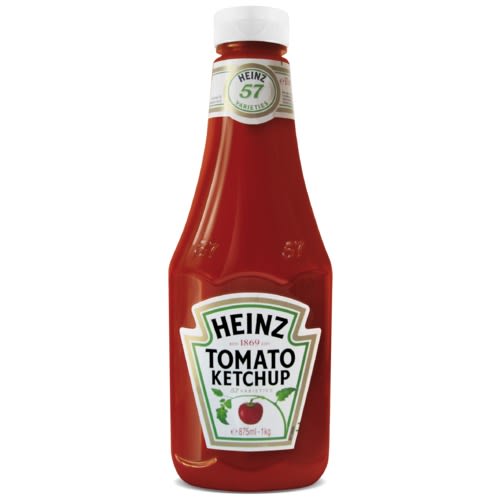 Ketchup Heinz plastflaska 1kg Ketchup, senap & chilisås
