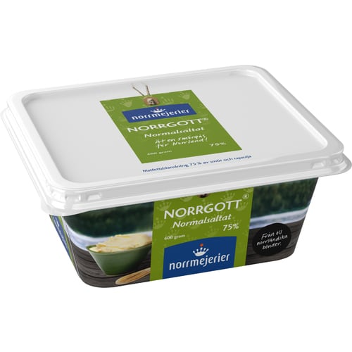 Norrgott normalsaltat 600g - Smör & margarin
