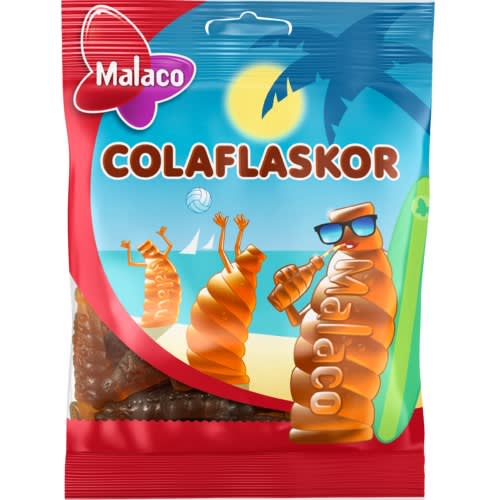 Colaflaskor 80g - Påsgodis