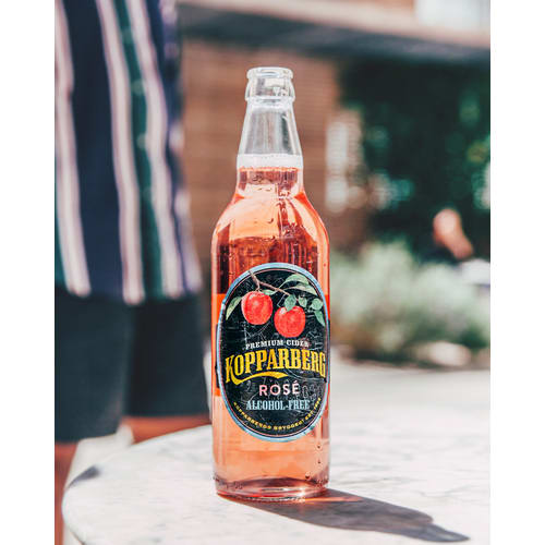 Kopparbergs Rosé Cider Alkoholfri 50cl Läsk, lättöl