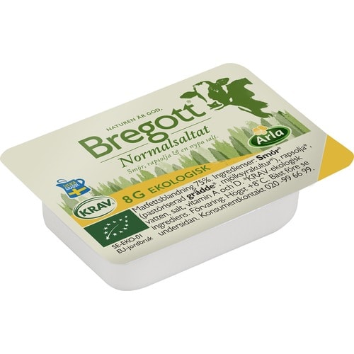 Bregott portion normalsaltat 8g - Smör & margarin