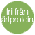 Fri från ärtprotein