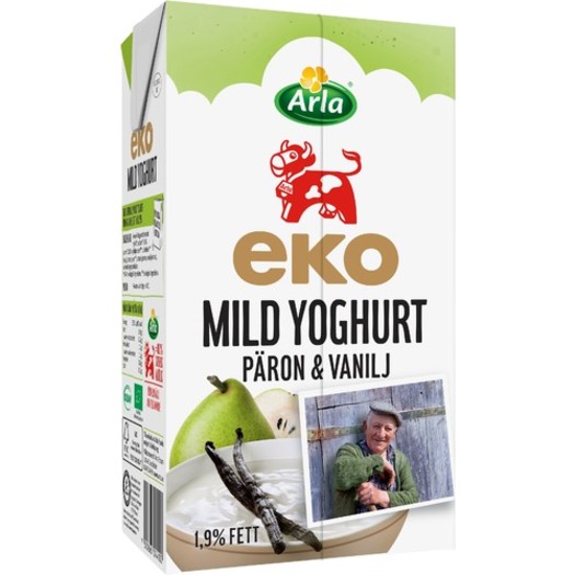 Yoghurt päron vanilj 1kg