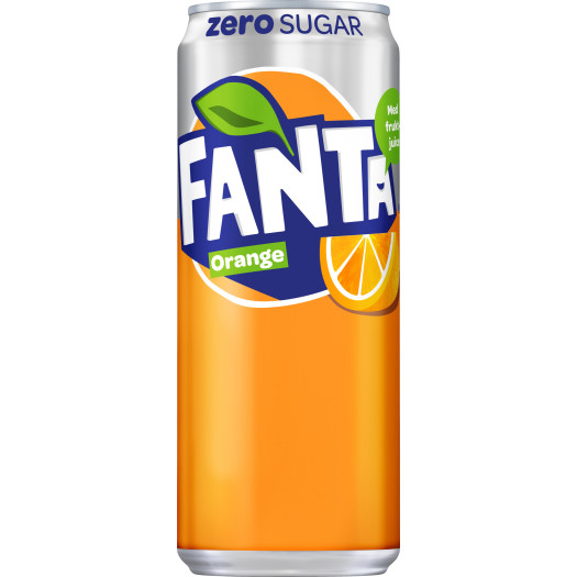 Fanta Orange Zero Burk 33cl