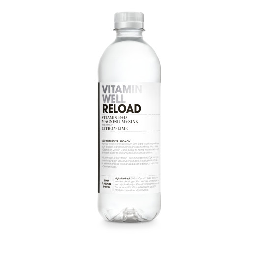 Vitamin Well Reload citron lime 50cl