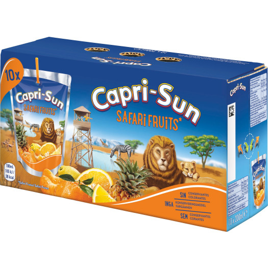 Capri Sun Safari Fruits 10x20cl