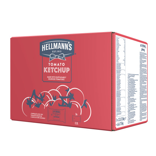 Ketchup Hellmann's påse 7,5kg