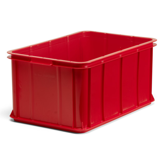 Plastback röd 600x400x 55L