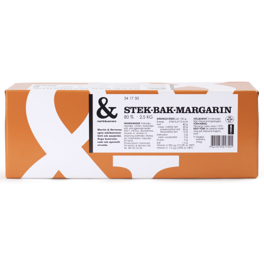 Margarin stek & bak 80% 2,5kg
