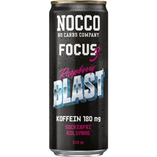 Nocco Raspberry Blast burk 33cl