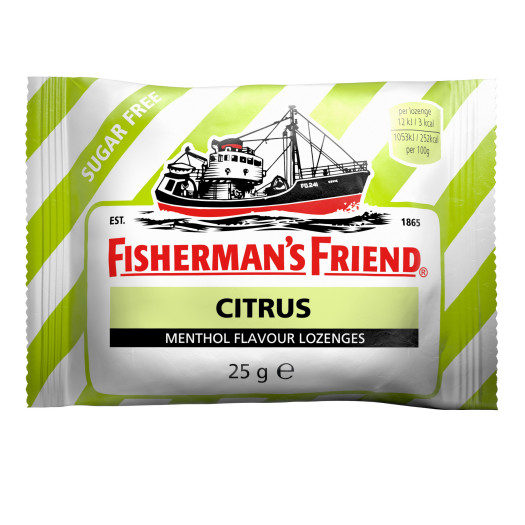 Fishermans Friend citron sockerfri 25g