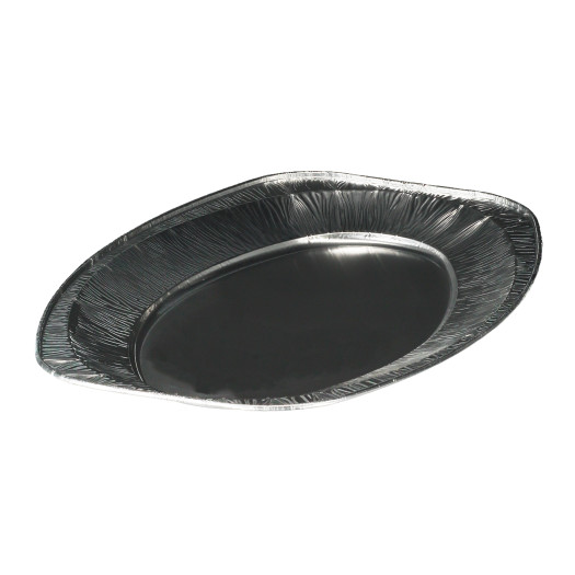 Uppl&auml;ggningsfat ovalt alum 42x29cm 25st