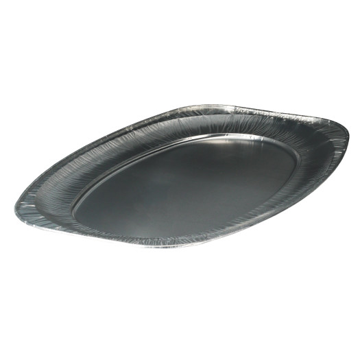 Uppl&auml;ggningsfat ovalt alum 55x36cm 25st