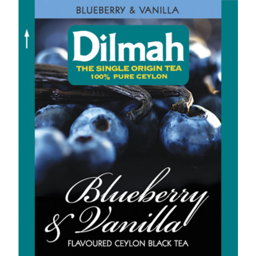 Blueberry Vanilla svart te 100x2g