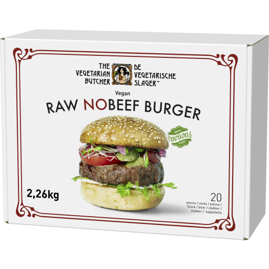 Raw NoBeef Burger vegoburgare 113g