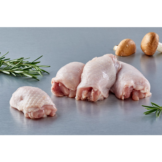 Kycklinglårfilé med skinn 50-70g 2,5kg