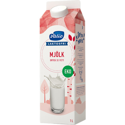 Standardmjölkdryck laktosfri  3% 1L