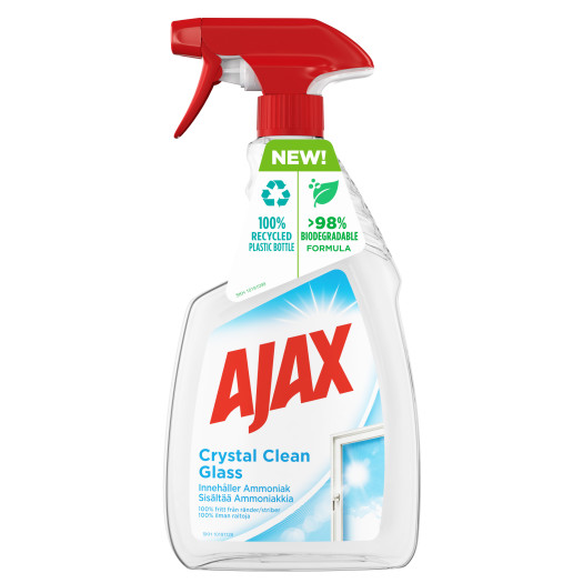 Ajax glasputs crystal clean spray 750ml