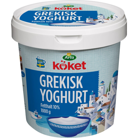 Yoghurt grekisk 10% 1kg