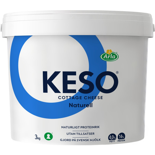Keso Cottage Cheese naturell 3kg