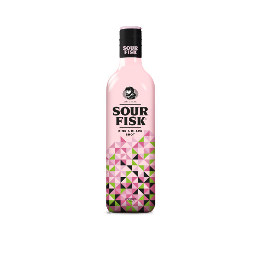 Sour Fisk Pink & black 70cl