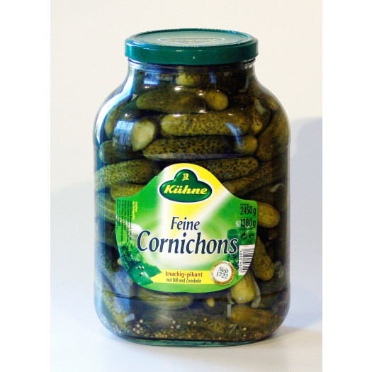 Cornichons Kuhne 2,45kg Grönsakskonserv Martin & Servera