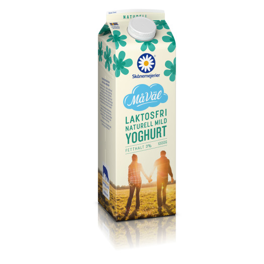 Yoghurt mild naturell laktosfri 1kg