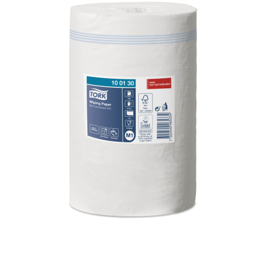 Torkrulle avtork vit c-mat 1lag M1 1st