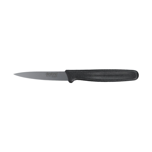 Skalkniv spetsig svart 80mm