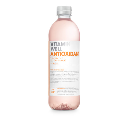 Vitamin Well Antioxidant persika 50cl