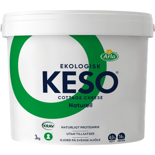 Keso Cottage Cheese 4% 3kg