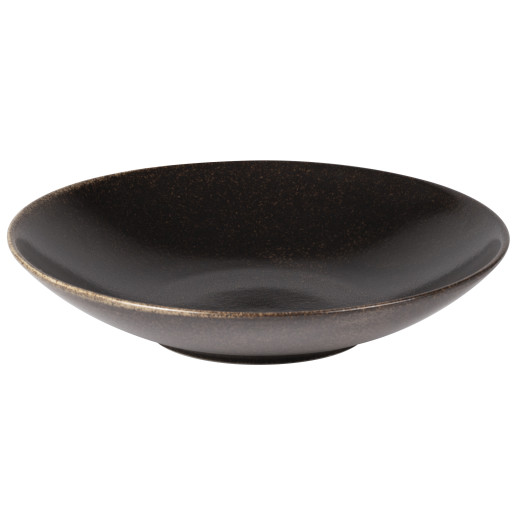 Rhea tallrik djup brun/svart 280mm