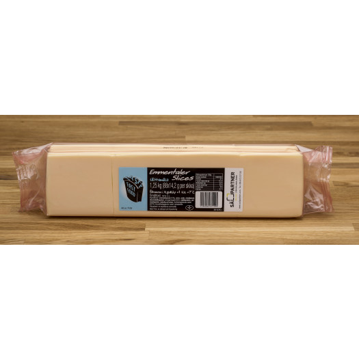 Emmentaler Cheese Slices 1,25kg