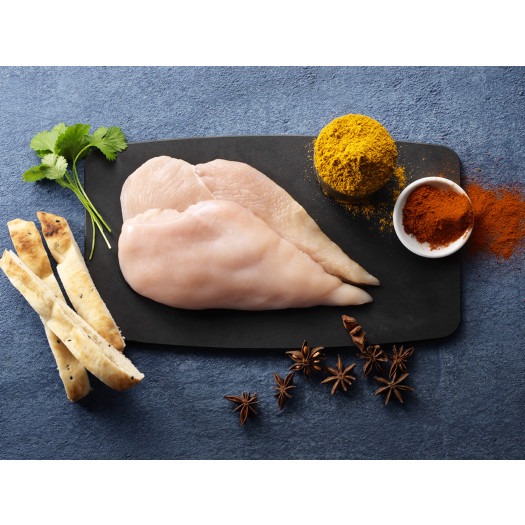 Kycklingfilé delad 13% 110-150g/2kg
