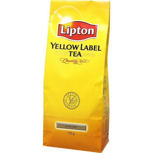 Yellow Label svart te lösvikt 150g