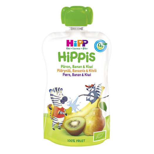Barnmat Hippis päron banan 6mån 100g
