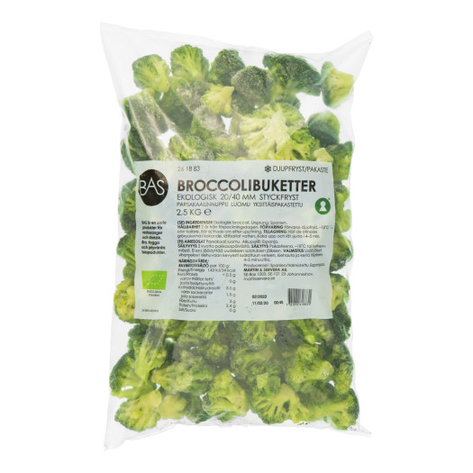 Broccoli 20/40 2,5kg