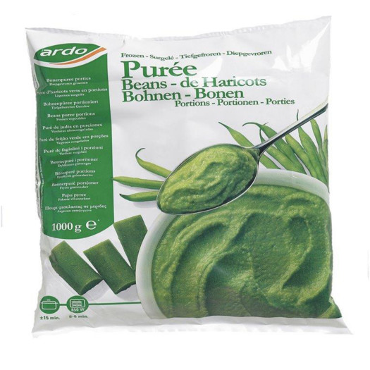 Puré gröna bönor pellets 1kg