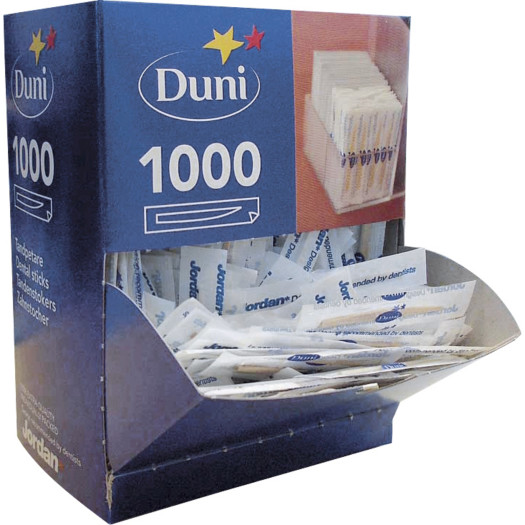 Tandpetare hygienpackade 1000st