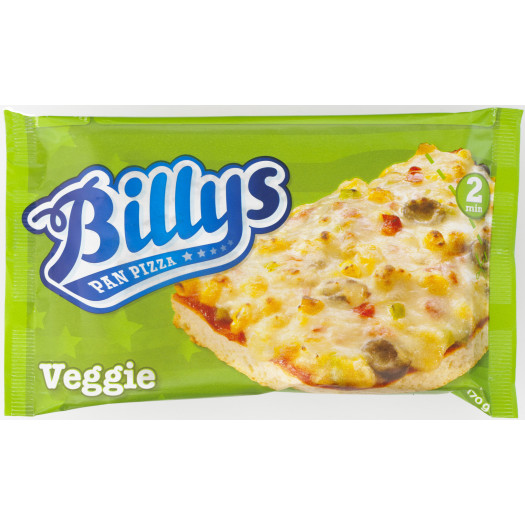 Panpizza Billys vegetarisk 170g