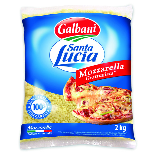 Mozzarella Grattugiata fintärnad 2kg