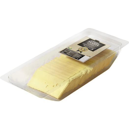 Munkens svarta skivad ost 31% 12g/1kg