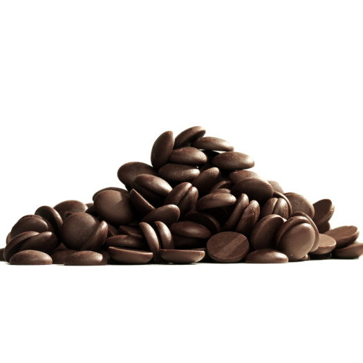 Mörk choklad pellets 54,50% 2,5kg