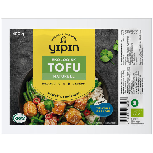 Tofu extra hård naturell 400g