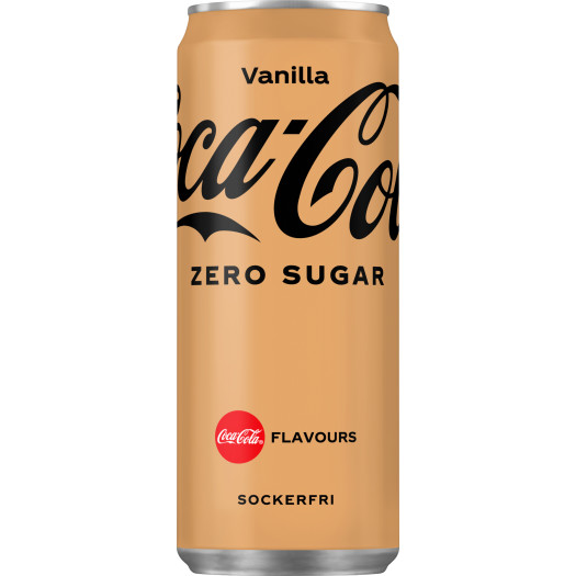 Coca Cola Zero Vanilla burk 33cl