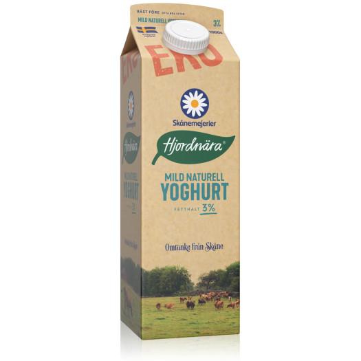 Yoghurt mild naturell Hjordnära 3% 1kg
