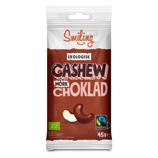 Cashew mörk choklad 45g