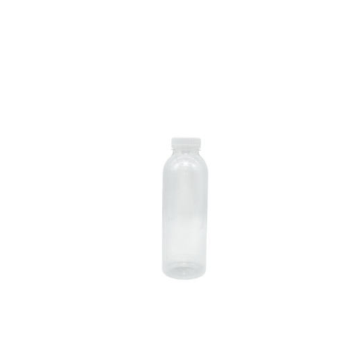 PET-flaska 500ml med vit kapsyl 110st