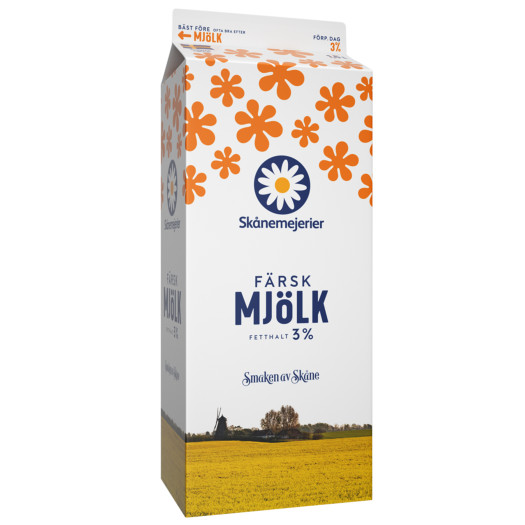 Standardmj&ouml;lk 3% 1,5L