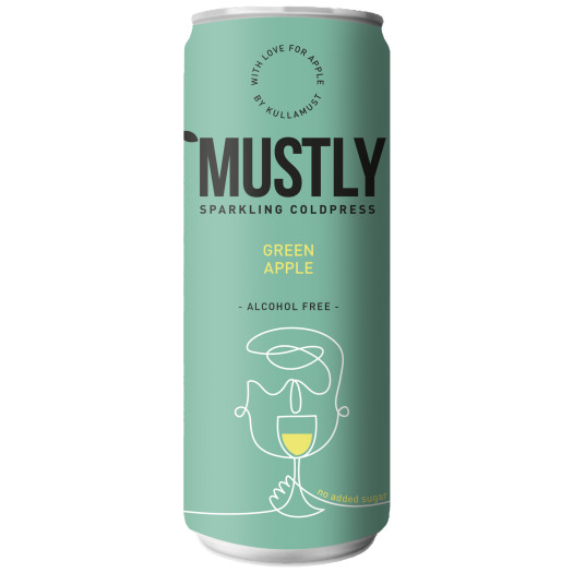 Mustly Green apple 33cl